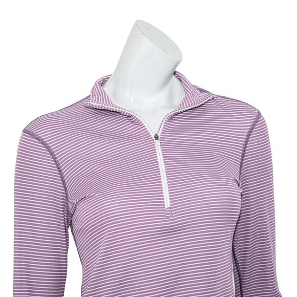 Patagonia Capilene 2 Lightweight Polartec 1/4 zip pullover Purple Sz S - Picture 6 of 7